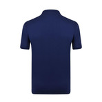 Mesh Polo Shirt // Navy (L)