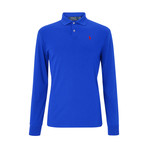 Long Sleeve Polo Shirt // Royal Blue (XL)