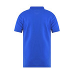 Mesh Polo Shirt // Royal Blue (M)
