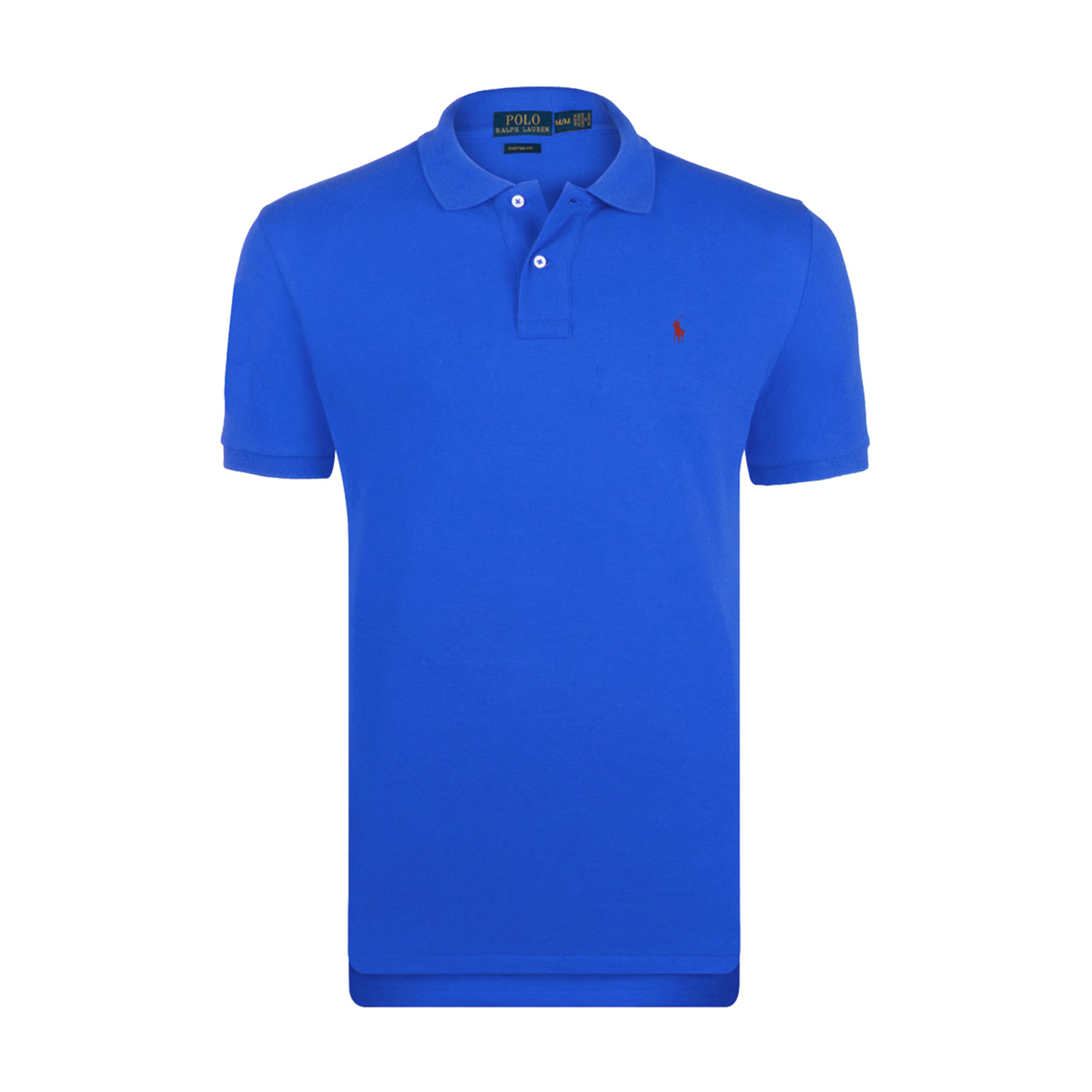 Mesh Polo Shirt // Royal Blue (S 