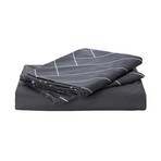 Fitted Cotton Sheet Set Tencel // Hygge Grey (Queen)