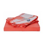 Fitted Cotton Sheet Set Tencel // Isle of Flamingos (Queen)