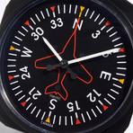 10" Directional Gyro Instrument Style Clock