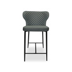 Quilted Barstool // Set Of 2