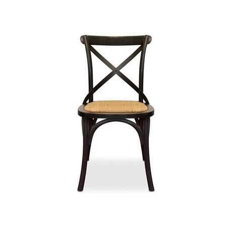 Saloon Black Chair // Set Of 2