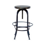 Reclaimed Swivel Stool