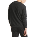 Cashmere Crew Neck Sweater // Charcoal (XS)