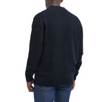 Cashmere Cardigan // Black (L)