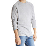 Long Sleeve Crew Neck // Heather Gray (M)