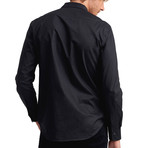 Button-Up Shirt // Black (M)