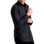 Button-Up Shirt // Black (M)