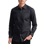 Button-Up Shirt // Black (M)