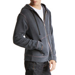 Zip-Up Hoodie // Charcoal (S)