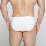 Gunnar Classic Briefs // White // 2-Pack (2XL)