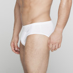 Leonidas Classic Briefs // White (2XL)