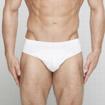 Gunnar Classic Briefs // White // 2-Pack (2XL)