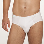 Wilson Classic Briefs // White // 2-Pack (S)