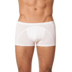 Quentin Boxer Briefs // White (M)