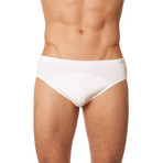 Gunnar Classic Briefs // White // 2-Pack (2XL)