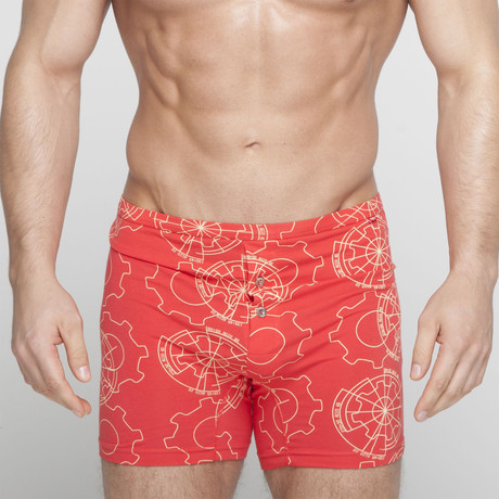 Pierce Boxer Briefs // Red (S)