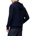 French Terry Hoodie // Navy (M)