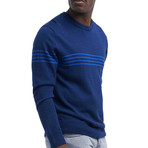 Scoop Neck Sweater // Blue (S)