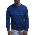 Scoop Neck Sweater // Blue (S)