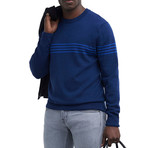 Scoop Neck Sweater // Blue (S)