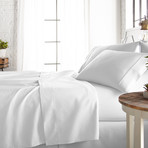 800 Thread Count Cotton Blend Sheet Set // White (Twin)