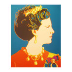 Andy Warhol // Reigning Queens: Queen Margrethe II of Denmark II.343 // 1985