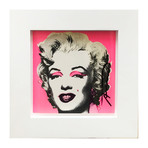Andy Warhol // Marilyn (Announcement) // 1981 (7"L x 7"H)