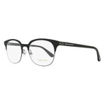 Unisex Rectangular Eyeglasses // Black II