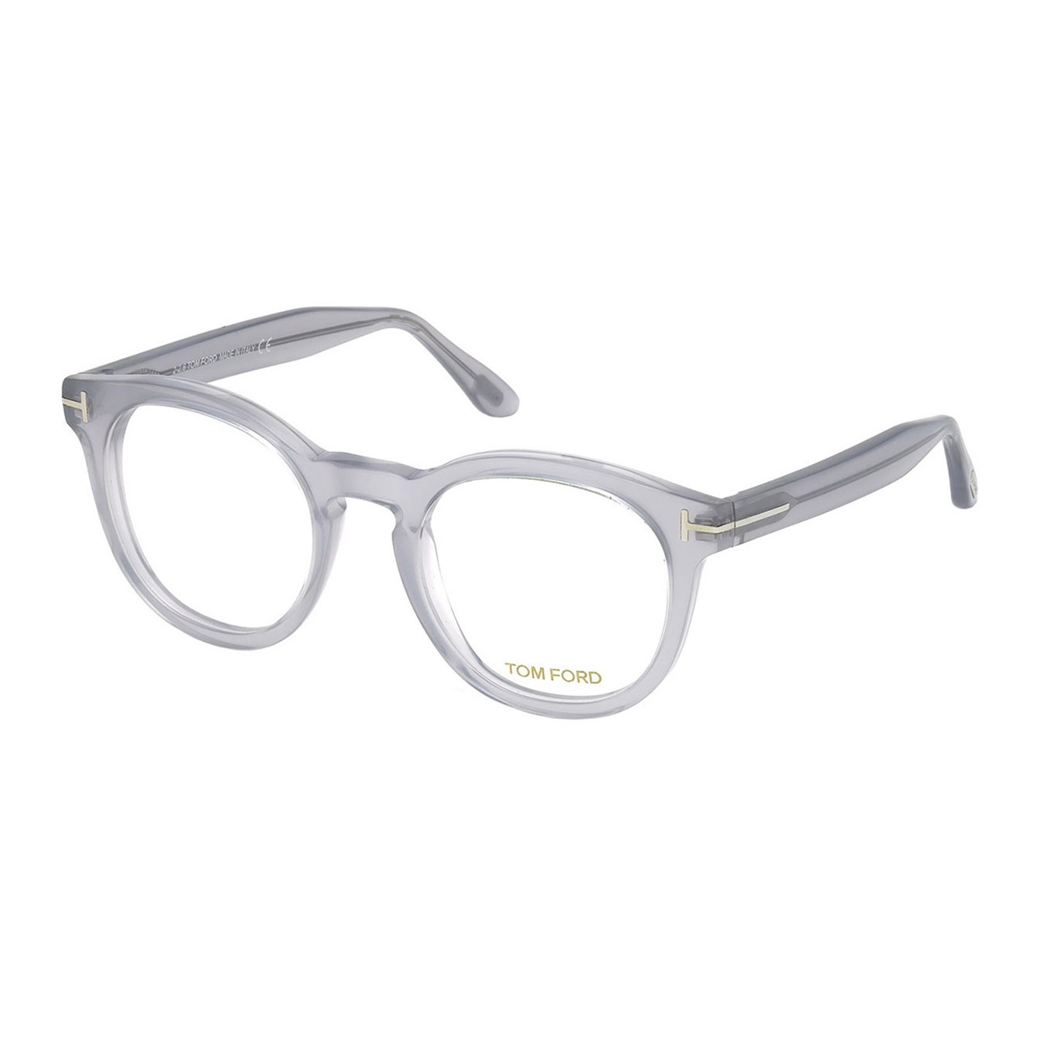 Unisex Round Eyeglasses // Gray Clear - Tom Ford - Touch of Modern