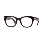 Unisex Square Eyeglasses // Tortoise