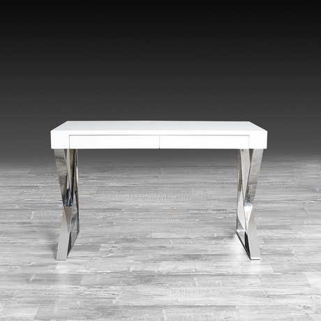 Cressida Office Desk // White