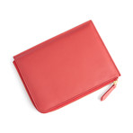 Zippered Travel Pouch (Red)
