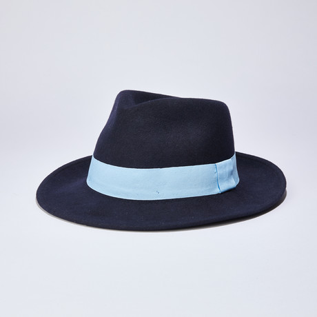 Denver Hat // Blue Felt (S)