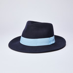 Denver Hat // Blue Felt (XL)
