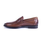 Gruber Leather Moccasin // Cognac (Euro: 41)