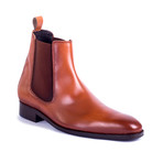 Capote Leather Chelsea Boots // Cognac (Euro: 39)