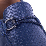 Bulmux Leather Moccasin // Blue (Euro: 39)