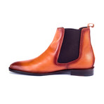 Capote Leather Chelsea Boots // Cognac (Euro: 42)