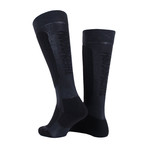 Eoin Sock // Black (35-38)