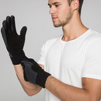 Gloves // Black + Gray (S-M)