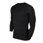 Men's Quick-Dry Long-Sleeve Shirt // Black (S)