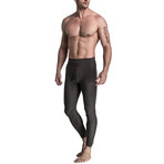 Men's Compression Long Pants // Gray (X-Large)