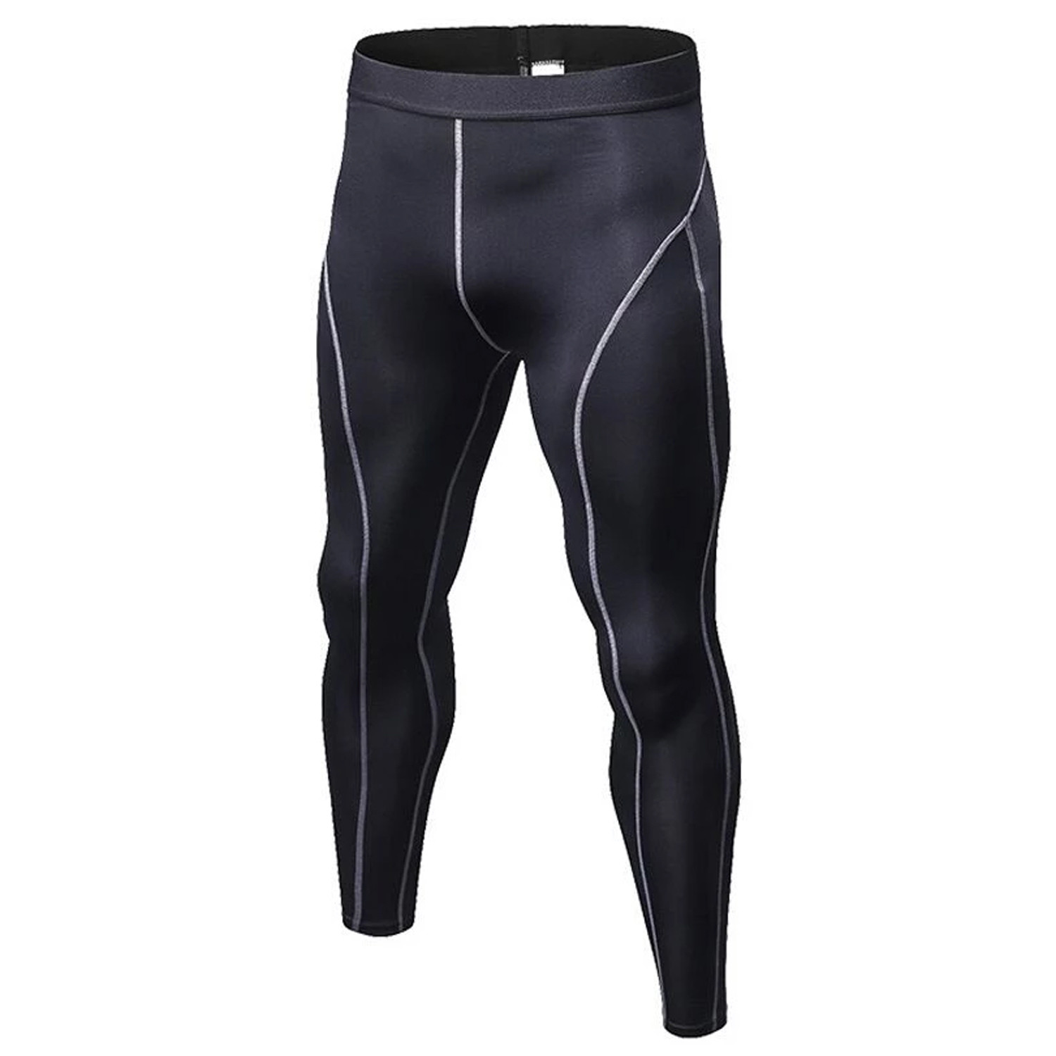 Men's Quick-Dry Compression Pants // Black (Small / Medium) - Extreme ...