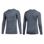 Men's Quick-Dry Long-Sleeve Shirt // Gray (L)