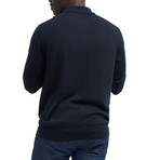 Polo Sweater // Navy (M)