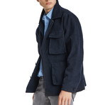 Corduroy Jacket // Navy (M)